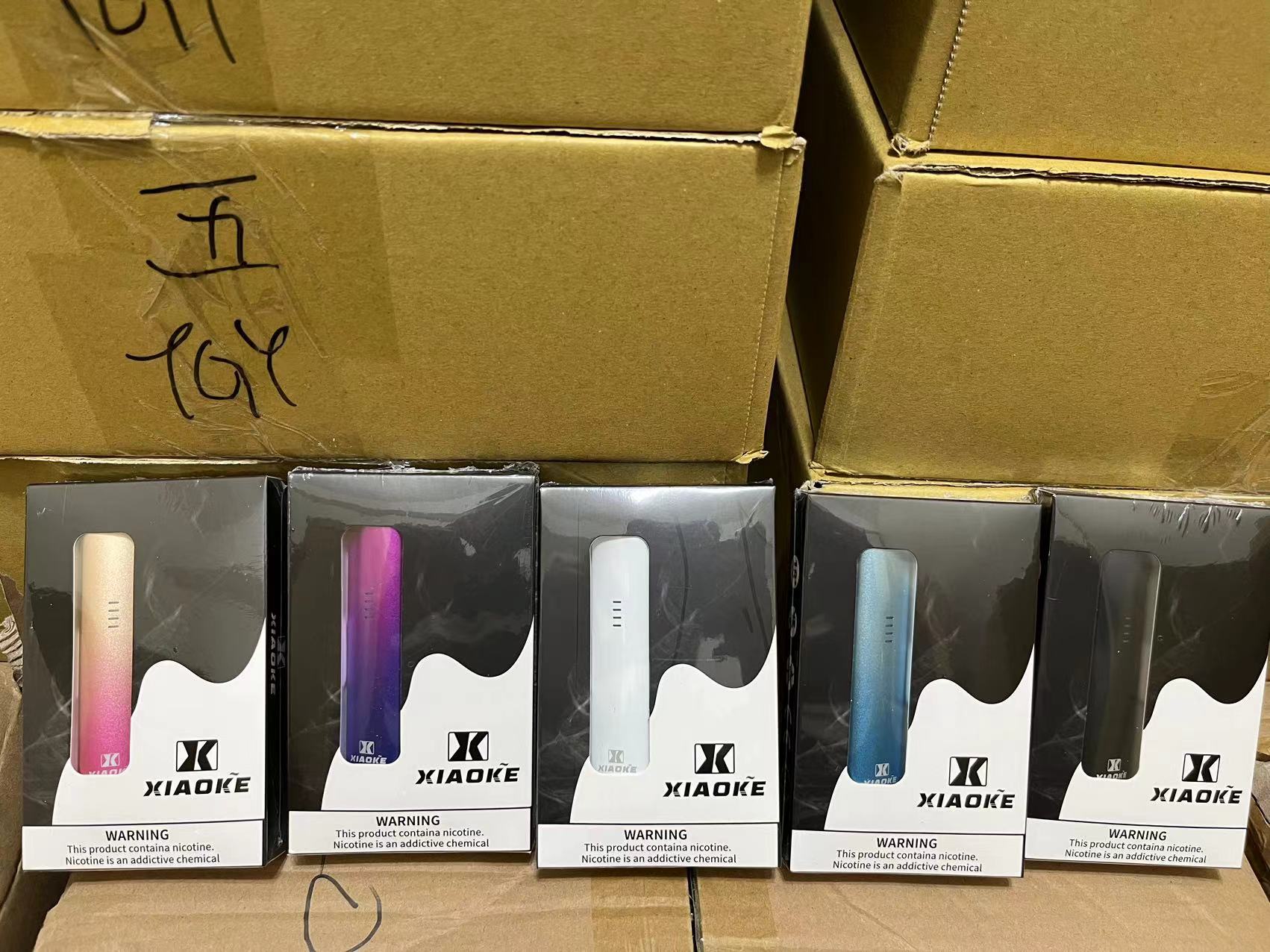 XIAOKE梟客五代電子煙主機｜三檔功率調節・Type-C快充｜兼容五代煙彈・台灣現貨